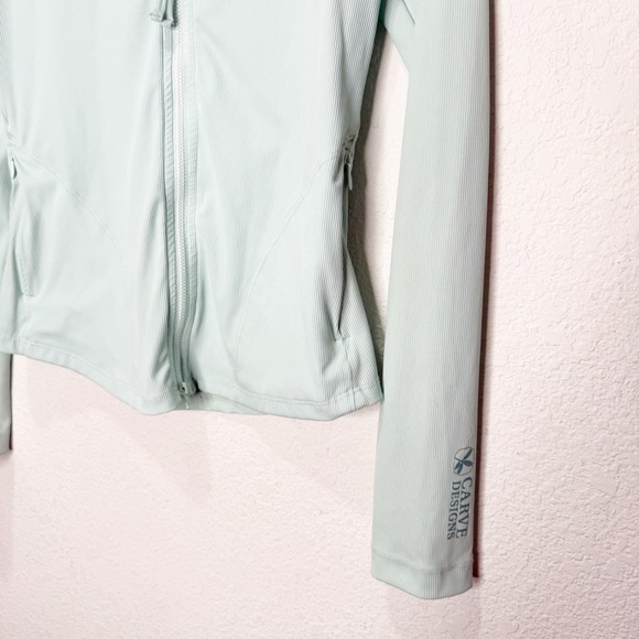 Carve Design Ribbed Full Zipper Jacket - Picture 3 of 7